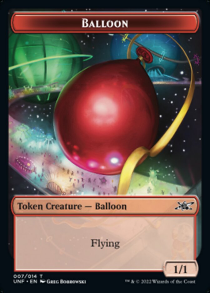 Balloon Token [Unfinity Tokens] | Event Horizon Hobbies CA