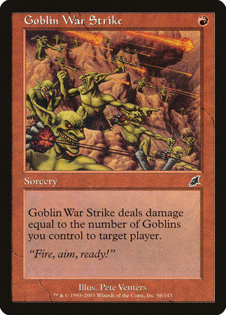 Goblin War Strike [Scourge] | Event Horizon Hobbies CA