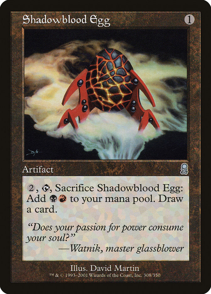 Shadowblood Egg [Odyssey] | Event Horizon Hobbies CA