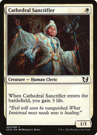 Cathedral Sanctifier [Duel Decks: Blessed vs. Cursed] | Event Horizon Hobbies CA