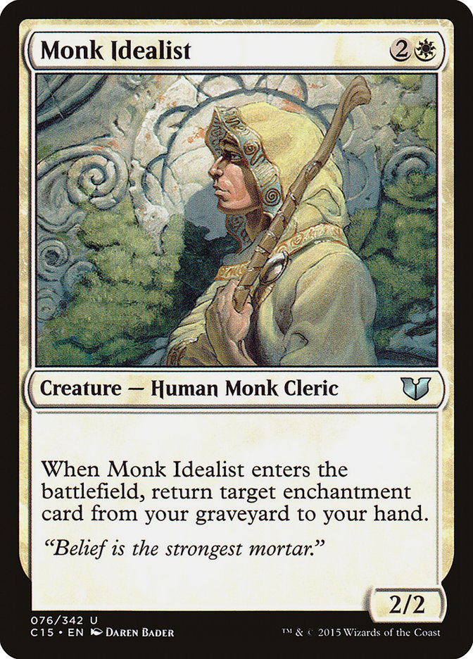 Monk Idealist [Commander 2015] | Event Horizon Hobbies CA