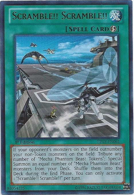 Scramble!! Scramble!! [LTGY-EN061] Ultra Rare