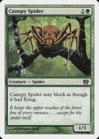 Canopy Spider [Eighth Edition] | Event Horizon Hobbies CA