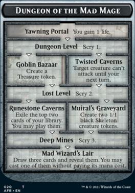 Adventures in the Forgotten Realms: Dungeon of the Mad Mage (Oversized)