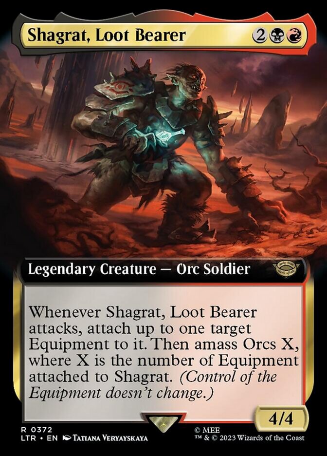 Shagrat, Loot Bearer (Extended Art) [The Lord of the Rings: Tales of Middle-Earth] | Event Horizon Hobbies CA