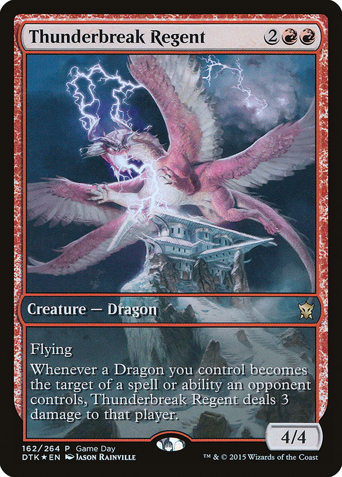 Thunderbreak Regent (Game Day) [Dragons of Tarkir Promos] | Event Horizon Hobbies CA