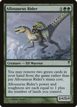 Allosaurus Rider [Coldsnap] | Event Horizon Hobbies CA