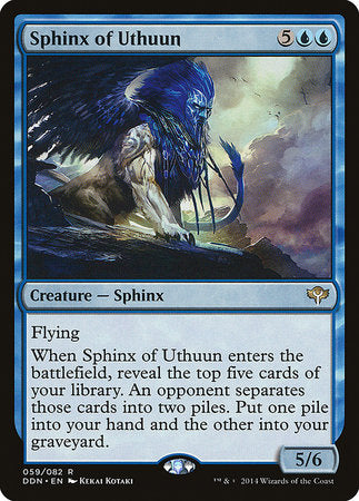 Sphinx of Uthuun [Duel Decks: Speed vs. Cunning] | Event Horizon Hobbies CA