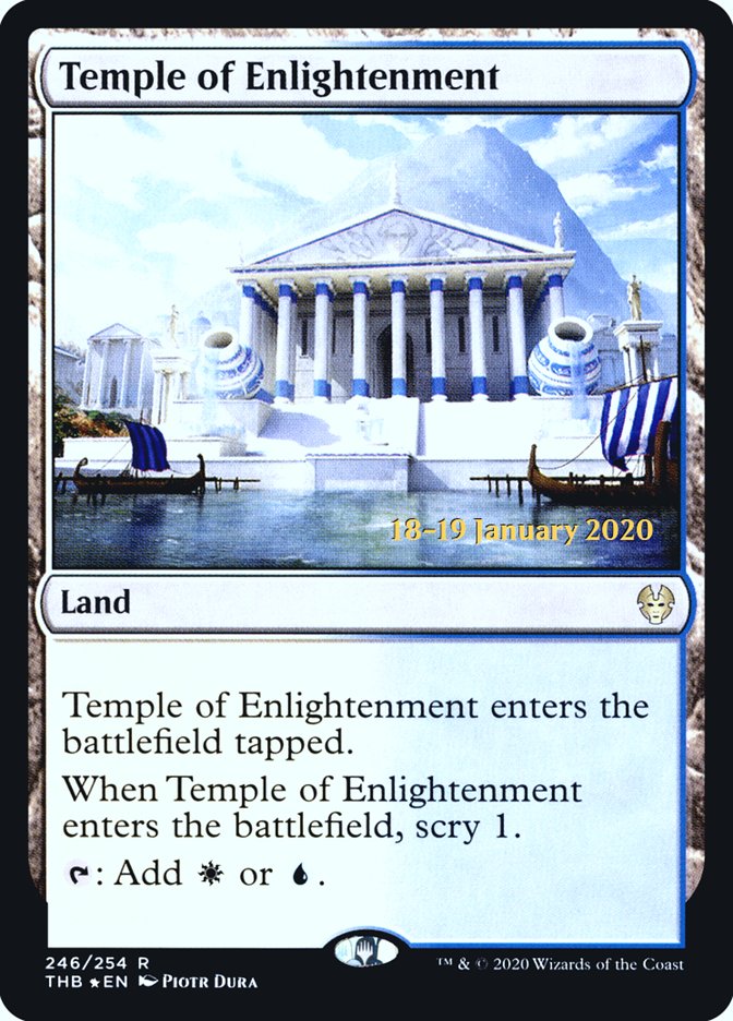 Temple of Enlightenment [Theros Beyond Death Prerelease Promos] | Event Horizon Hobbies CA