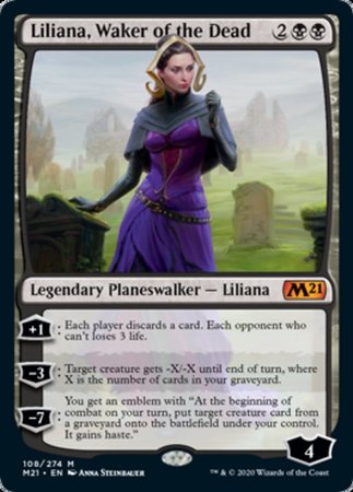 Liliana, Waker of the Dead [Core Set 2021] | Event Horizon Hobbies CA