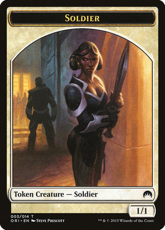Soldier Token [Magic Origins Tokens] | Event Horizon Hobbies CA