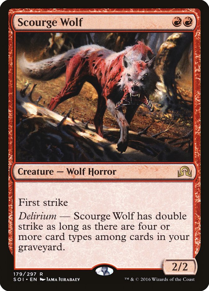 Scourge Wolf [Shadows over Innistrad] | Event Horizon Hobbies CA