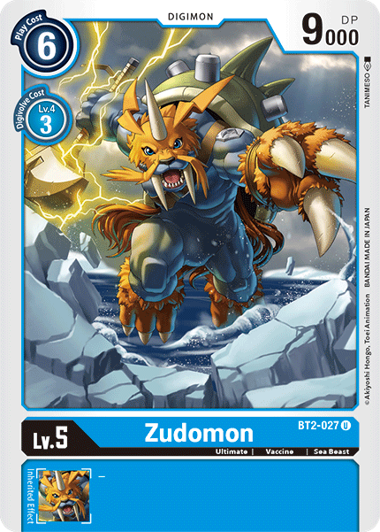 Zudomon [BT2-027] [Release Special Booster Ver.1.5] | Event Horizon Hobbies CA