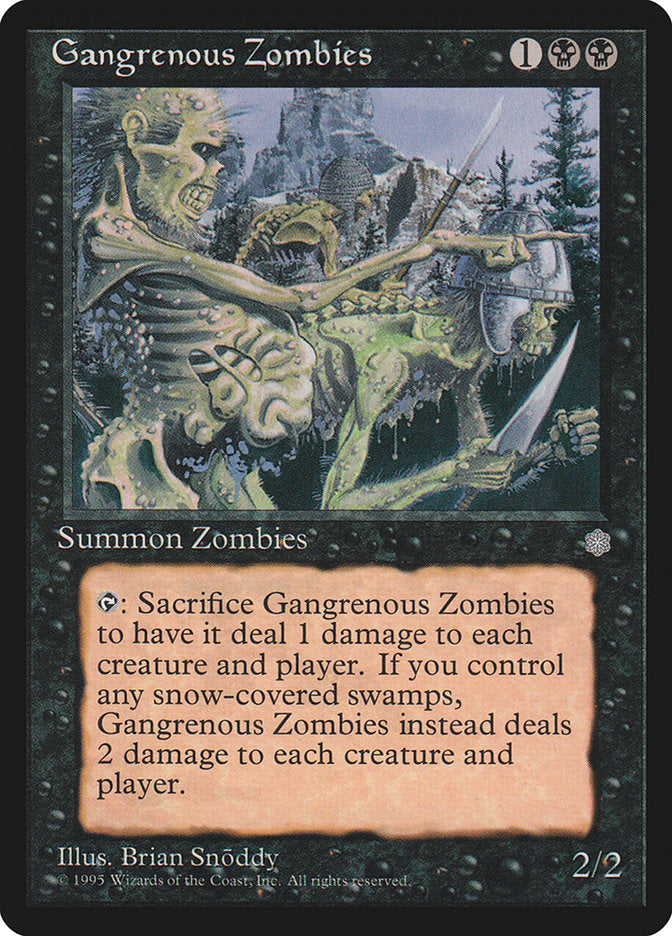 Gangrenous Zombies [Ice Age] | Event Horizon Hobbies CA