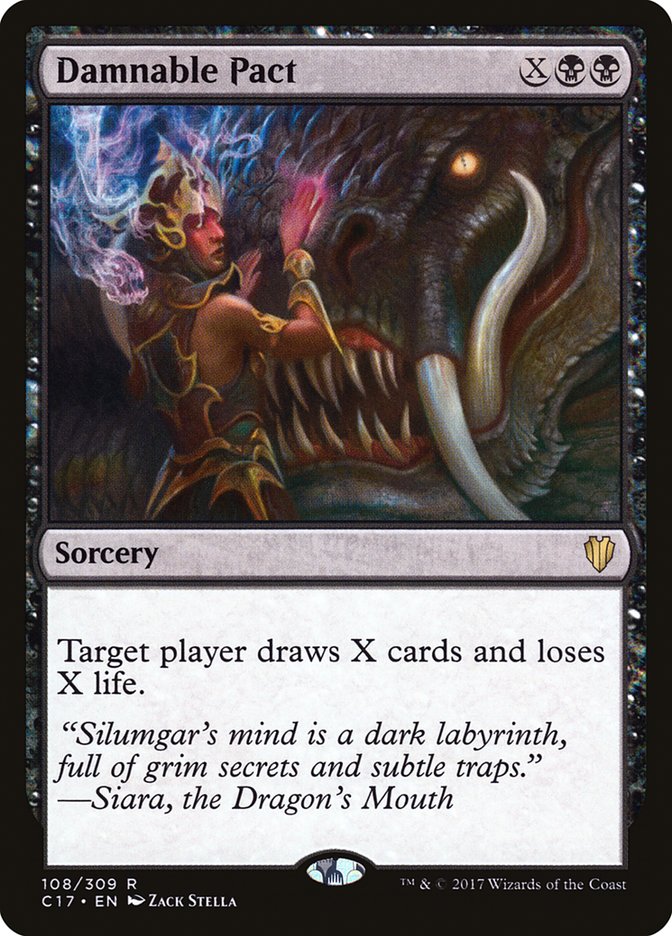 Damnable Pact [Commander 2017] | Event Horizon Hobbies CA