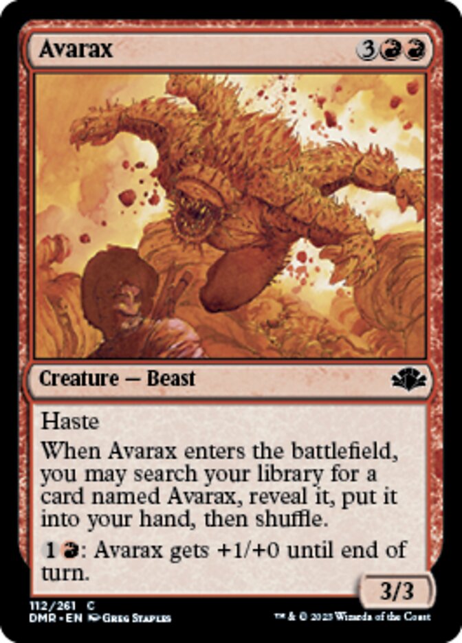 Avarax [Dominaria Remastered] | Event Horizon Hobbies CA