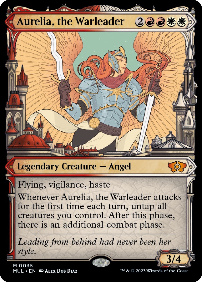 Aurelia, the Warleader [Multiverse Legends] | Event Horizon Hobbies CA