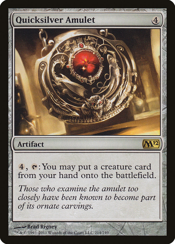 Quicksilver Amulet [Magic 2012] | Event Horizon Hobbies CA