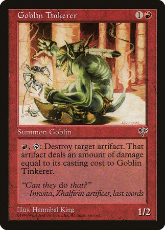 Goblin Tinkerer [Mirage] | Event Horizon Hobbies CA