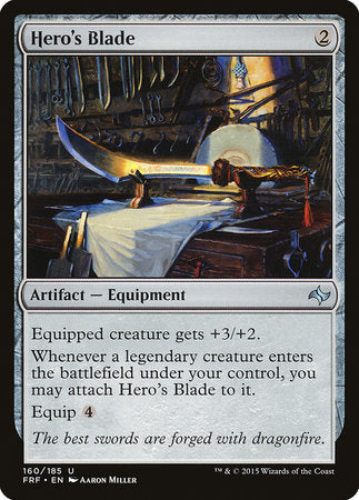 Hero's Blade [Fate Reforged] | Event Horizon Hobbies CA