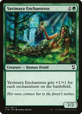 Yavimaya Enchantress [Commander 2018] | Event Horizon Hobbies CA