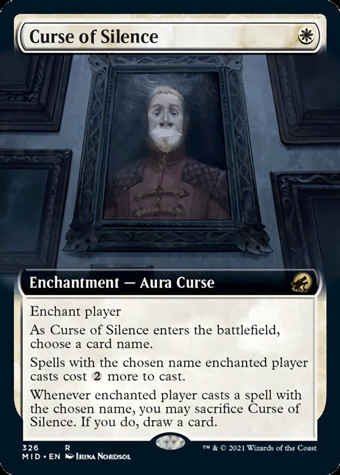 Curse of Silence (Extended) [Innistrad: Midnight Hunt] | Event Horizon Hobbies CA