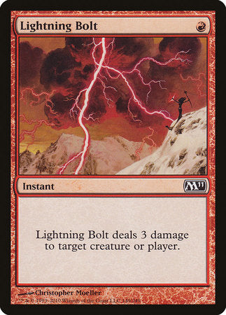 Lightning Bolt [Magic 2011] | Event Horizon Hobbies CA