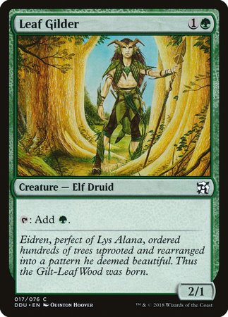 Leaf Gilder [Duel Decks: Elves vs. Inventors] | Event Horizon Hobbies CA