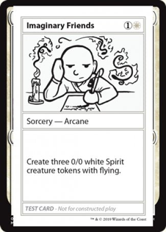 Imaginary Friends (2021 Edition) [Mystery Booster Playtest Cards] | Event Horizon Hobbies CA