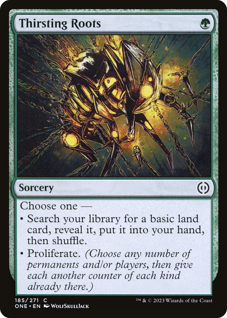 Thirsting Roots [Phyrexia: All Will Be One] | Event Horizon Hobbies CA