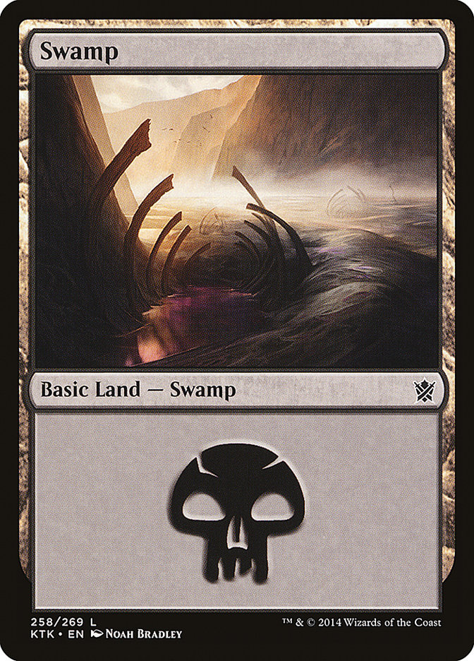Swamp (258) [Khans of Tarkir] | Event Horizon Hobbies CA