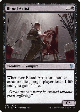 Blood Artist [Commander 2017] | Event Horizon Hobbies CA