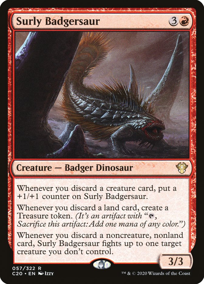 Surly Badgersaur [Commander 2020] | Event Horizon Hobbies CA