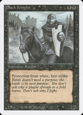 Black Knight [Revised Edition] | Event Horizon Hobbies CA