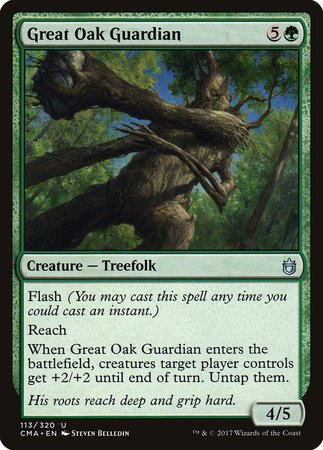 Great Oak Guardian [Commander Anthology] | Event Horizon Hobbies CA
