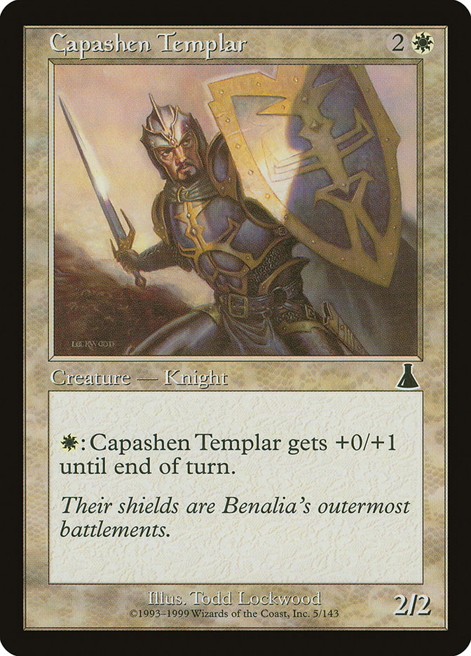 Capashen Templar [Urza's Destiny] | Event Horizon Hobbies CA