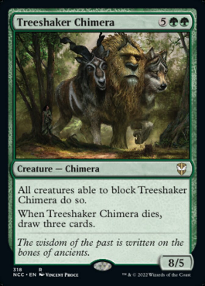 Treeshaker Chimera [Streets of New Capenna Commander] | Event Horizon Hobbies CA