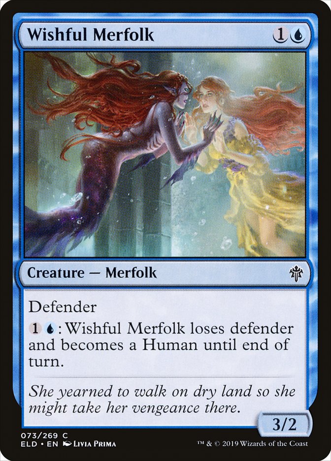 Wishful Merfolk [Throne of Eldraine] | Event Horizon Hobbies CA