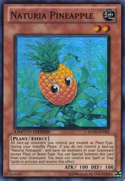 Naturia Pineapple [HASE-EN002] Super Rare