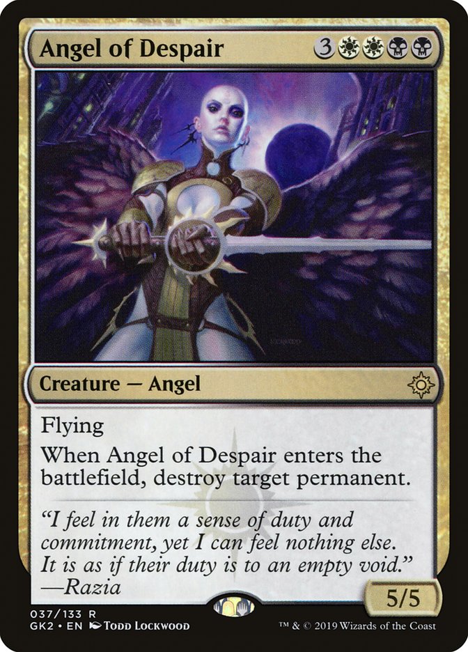 Angel of Despair [Ravnica Allegiance Guild Kit] | Event Horizon Hobbies CA