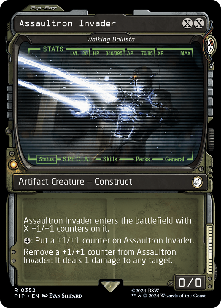 Assaultron Invader - Walking Ballista (Showcase) [Fallout] | Event Horizon Hobbies CA