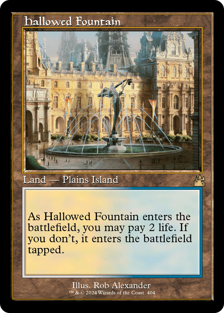 Hallowed Fountain (Retro) [Ravnica Remastered] | Event Horizon Hobbies CA