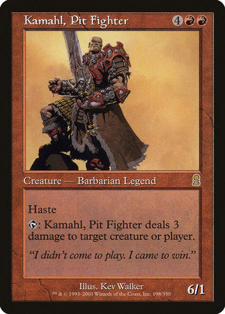 Kamahl, Pit Fighter [Odyssey] | Event Horizon Hobbies CA