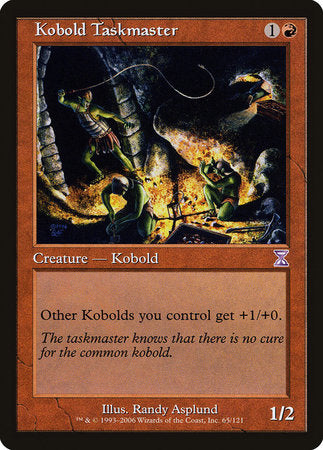 Kobold Taskmaster [Time Spiral Timeshifted] | Event Horizon Hobbies CA