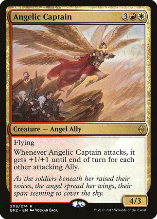 Angelic Captain [Battle for Zendikar] | Event Horizon Hobbies CA