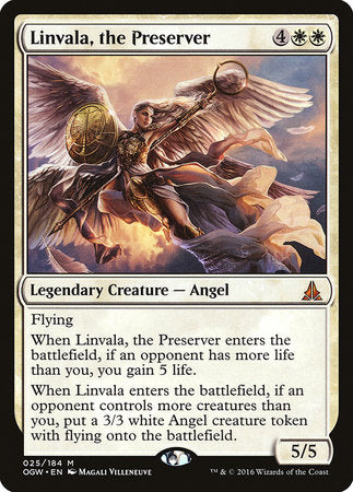 Linvala, the Preserver [Oath of the Gatewatch] | Event Horizon Hobbies CA