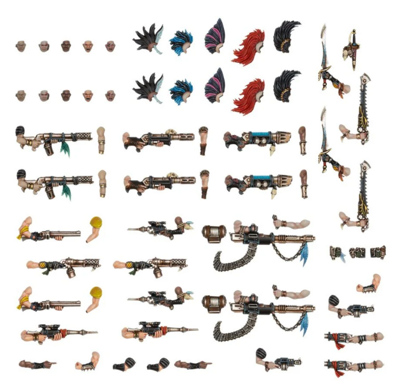 Necromunda - Escher Weapons and Upgrades