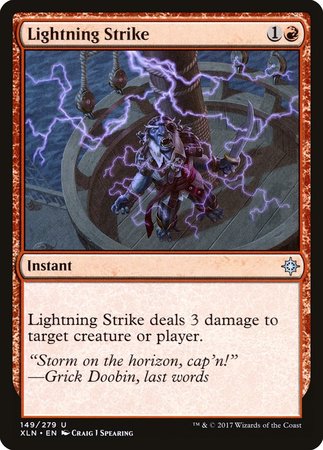 Lightning Strike [Ixalan] | Event Horizon Hobbies CA