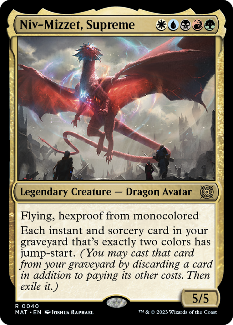 Niv-Mizzet, Supreme [March of the Machine: The Aftermath] | Event Horizon Hobbies CA