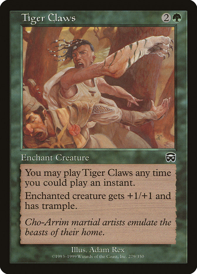 Tiger Claws [Mercadian Masques] | Event Horizon Hobbies CA